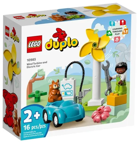 LEGO Duplo 10985 Ветряная турбина и электромобиль