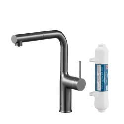 Bateria KFA Armatura Duero Pure Move Pull-Out 6623-422-61 Grafitowy Stal szlachetna