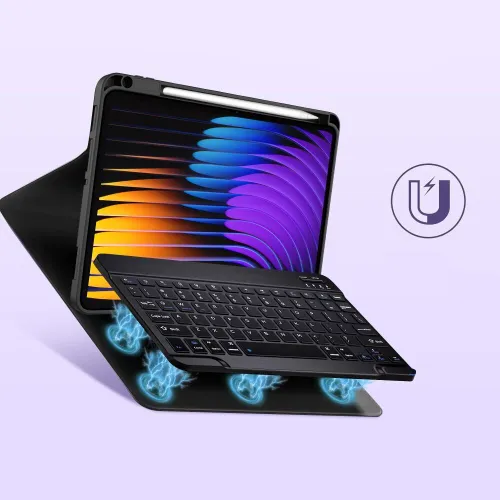 Etui na Xiaomi Pad 7/7 Pro TECH-PROTECT Sc Pen Czarny Klawiatura
