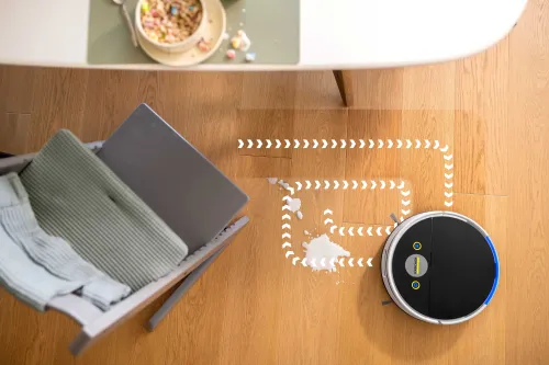 Robot sprzątający Karcher RVF 7 Comfort 1.269-690.0 Funkcja mopowania Stacja oczyszczająca Tworzenie mapy pomieszczenia 82dB Funkcje AI