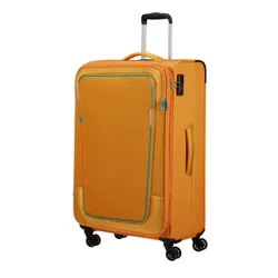 American Tourister Pulsonic'in Geniş Genişletilebilir Valizi-sunset yellow