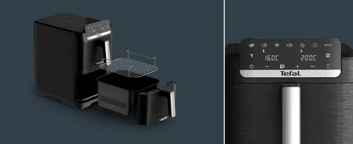 Air Fryer Frytkownica beztłuszczowa TEFAL EY7568E0 Easy Fry Stack 10l  z podwójnym koszem