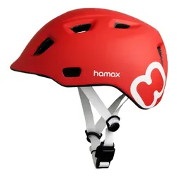 Kask rowerowy HAMAX Thundercap Czerwony dla Dzieci (rozmiar 52-56)