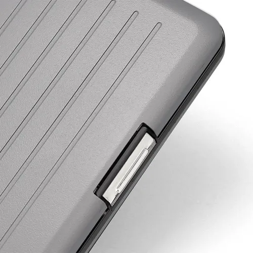 Portfel etui RFID Ogon Designs Smart Case V2 Large - stone grey