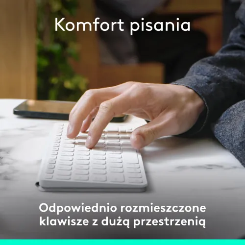 Klawiatura nożycowa Logitech Keys-To-Go 2 Szary