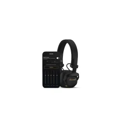 Słuchawki bezprzewodowe Marshall Milton A.N.C Nauszne Bluetooth 6.0 Czarny