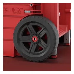 Skrzynka narzędziowa QBRICK System PRO Cart 2.0 Plus Drawer 3 Red Ultra HD Custom