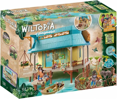 Playmobil Zestaw figurek Wiltopia 71007 Ośrodek opieki nad zwierzętami