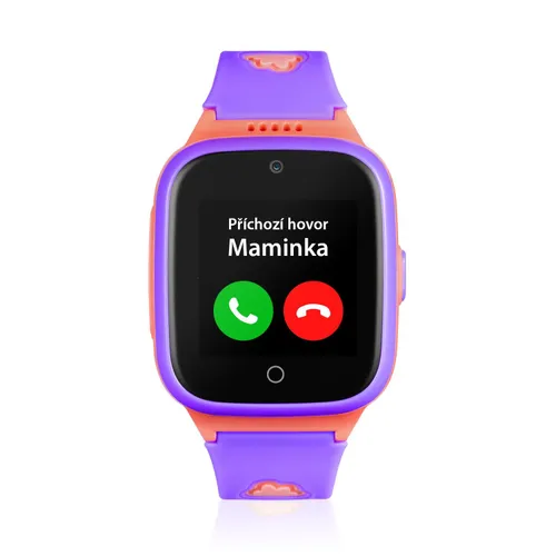 Smartwatch Niceboy Watch Kids PATROL 43 мм GPS розовый