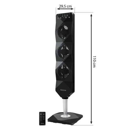Wentylator Sencor SFN 5040BL