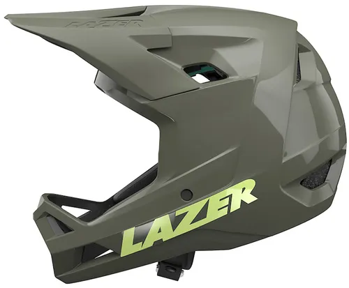 Kask rowerowy LAZER Chase KinetiCore Zielony mat Full Face (rozmiar XL)