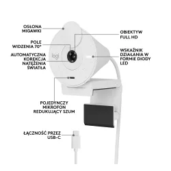 Kamera internetowa Logitech Brio 300 Biały