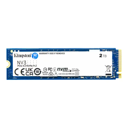 Dysk Kingston NV3 2TB PCIe Gen 4 x4 NVMe