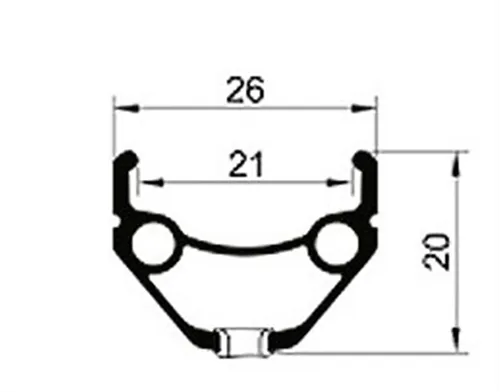 Переднее колесо Kellys Draft Dynamo V-brake