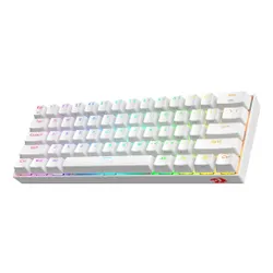 Klawiatura mechaniczna Redragon Draconic PRO K530 Brown Switch Biały