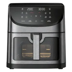 Air Fryer Frytkownica beztłuszczowa EXTRALINK EX.97676  8l z 10 automatycznymi programami i okienkiem do obserwacji postępów gotowania