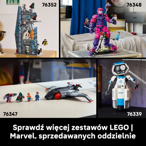 LEGO 76345 Super Heroes Popiersie Doktora Dooma
