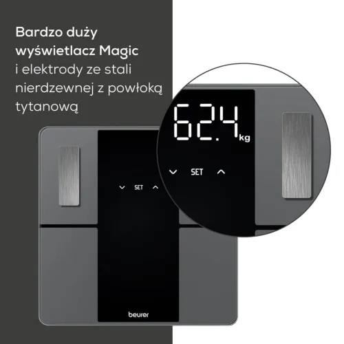 Waga Beurer BF 500 Super Black Edition 180kg