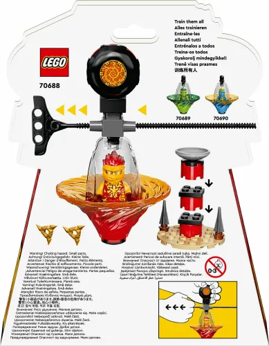 LEGO Ninjago Szkolenie wojownika Spinjitzu Kaia 70688