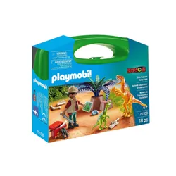 Klocki Dinos 70108 Skrzyneczka Odkrywca dinozaurów