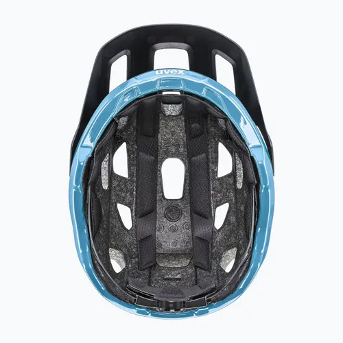 Kask rowerowy UVEX React deep space/azure matt