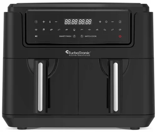 Air Fryer Frytkownica beztłuszczowa TURBOTRONIC TT-AF118 7.6l z podwójnym koszem