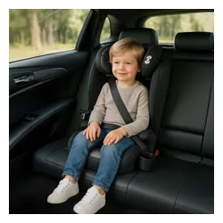 Fotelik samochodowy TULANO Joy 20 I-Size 100-150 cm (15-36 kg) Czarno-szary