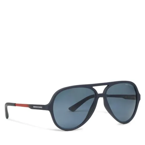 Okulary przeciwsłoneczne Armani Exchange 0AX4133S Matte Blue - Rozmiar (EU) 60