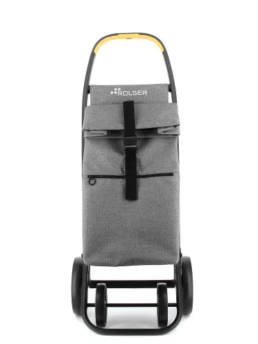 Wózek na zakupy składany Rolser Clec Termo ZD 8 Plus Lemon - grey
