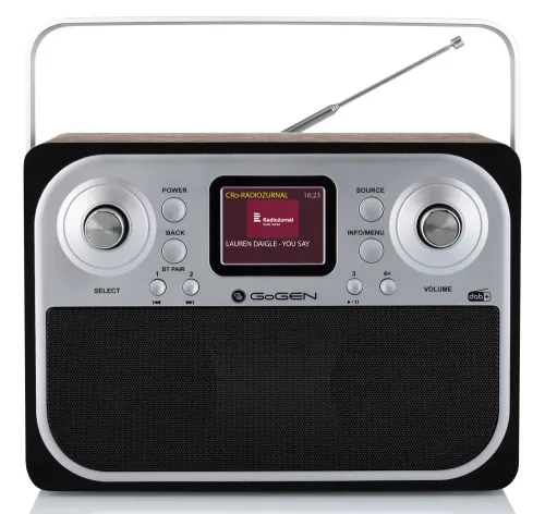 Radioodbiornik GoGEN DAB 700 BTCB Radio FM DAB+ Bluetooth Czarny