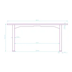 Biurko gamingowe ULTRADESK Uplift Brązowy