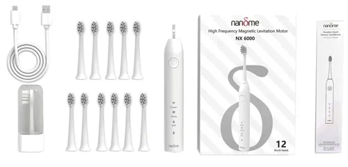 Szczoteczka soniczna NANDME N6000W12 Biały