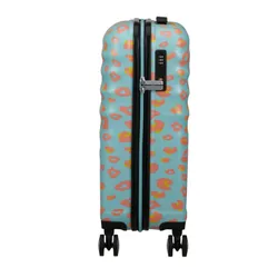 Walizka kabinowa American Tourister Wavebreaker Disney - Minnie pastel dot