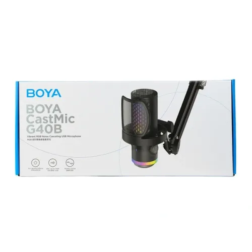 Mikrofon Boya CastMic G40B Przewodowy Pojemnościowy Czarny