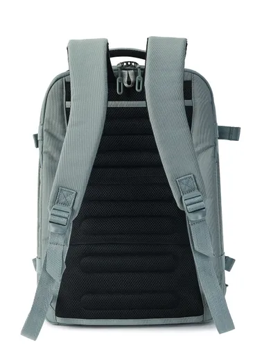 Городской рюкзак Hedgren Trip M Exp Backpack-grey / green