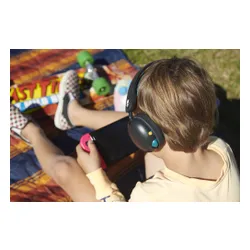 Słuchawki nauszne SKULLCANDY Grom Wireless Czarno-zielony