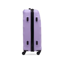 Средний жесткий чемодан Lasocki WAL-M-02PURPLE-ABS-04 фиолетовый