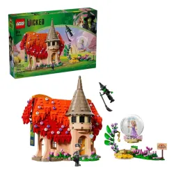LEGO Wicked 75690 Wizyta Glindy i Elphaby w Munchkinland