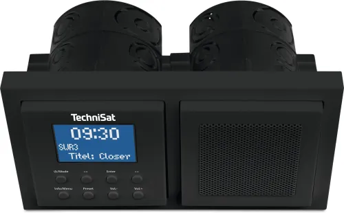 Radioodbiornik TechniSat DigitRadio UP 1 Radio FM DAB+ Bluetooth Czarny