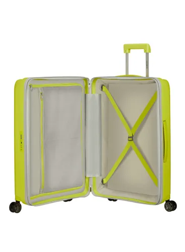 Walizka średnia poszerzana Samsonite Hi-Fi - lemon yellow