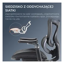 Fotel SIHOO Doro C300 PRO Czarny