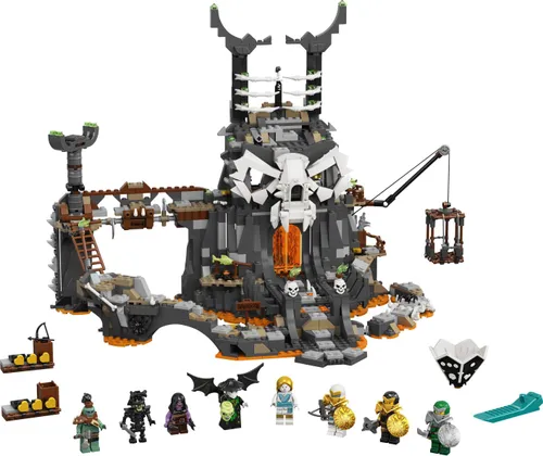 LEGO Ninjago Lochy Szkieletowego Czarownika (71722)