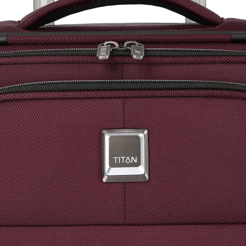Valiză extensibilă medie Titan Nonstop-merlot