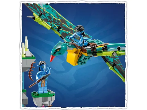 LEGO Avatar 75572 Jake ve Neutiri'nin lanetinde ilk uçuş