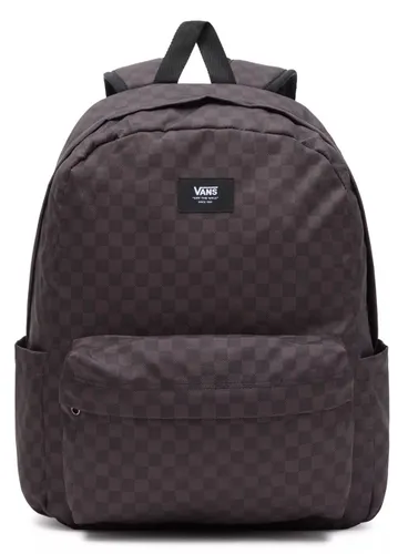 Молодежный рюкзак Vans Old Skool Check Backpack-Black / charcoal