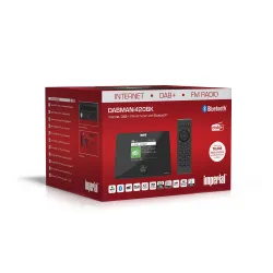 Radioodbiornik Imperial DABMANi420BK Radio FM DAB+ Internetowe Wi-Fi Bluetooth Czarny