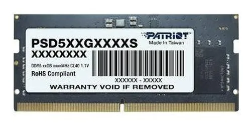 Patriot Signature 16GB [1x16GB 5600MHz DDR5 CL46 SODIMM]