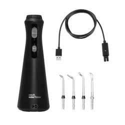 Irygator bezprzewodowy WATERPIK WP-492EU Czarny + 4 końcówki