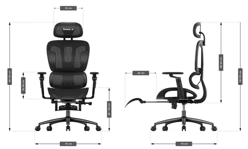 Fotel HUZARO Combat 7.9 Czarny