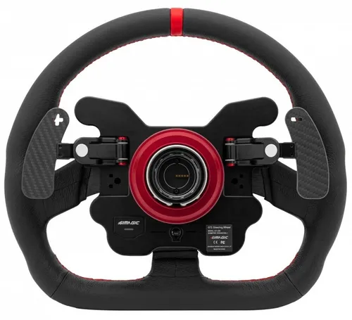 Kierownica SIMAGIC GT1 D-shape QR70 Skóra